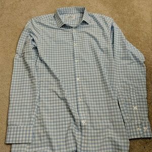 Mizzen+Main, Hampton Light Blue Check